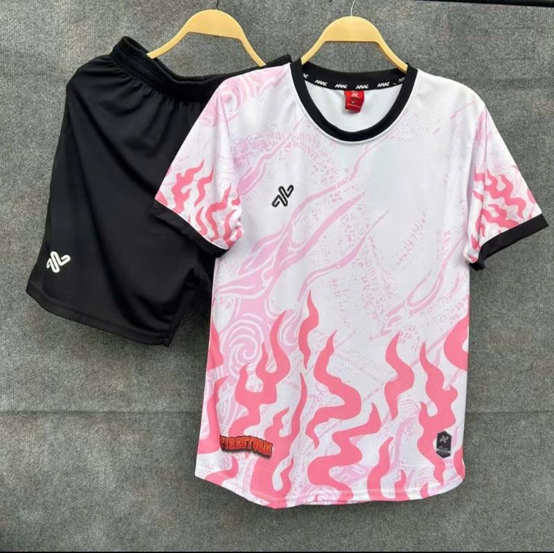  Bộ Đồ Đá Banh Quần Áo Bóng Đá Trẻ Em "KLG AMAC LỬA" Chất Liệu Vải Thun Cotton Cho Bé Từ 13Kg - 80kg Có In Tên + Số Theo Yêu Cầu 