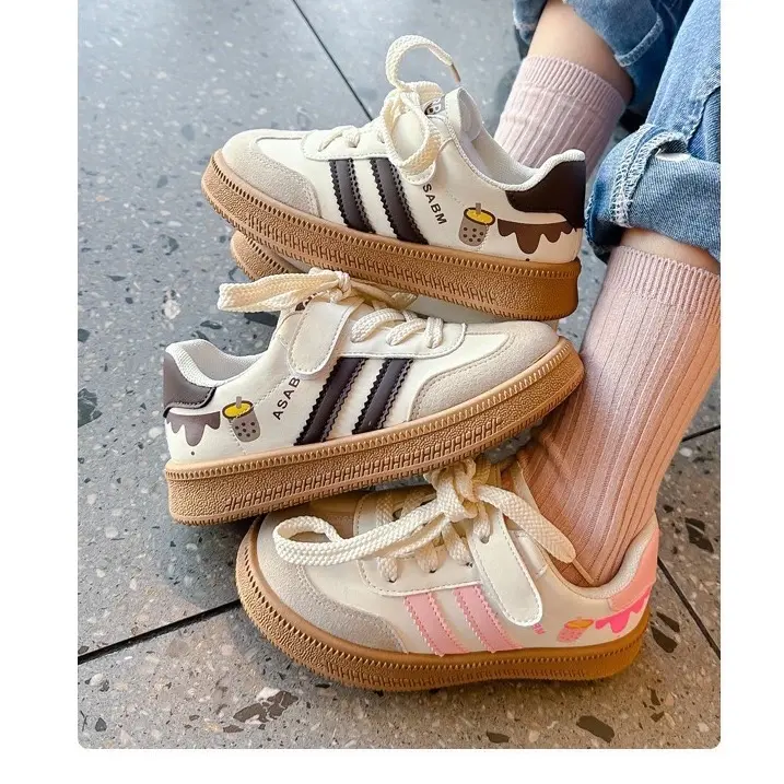 Size 23-37 [ƯU ĐÃI] GIÀY THỂ THAO BÉ TRAI/GÁI Thiết kế phong cách đơn giản, khoá dán dễ sử dụng, đế cao su nhe, dẻo 1629