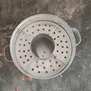 dandang bakso bulat ukuran 24 cm sekat 4