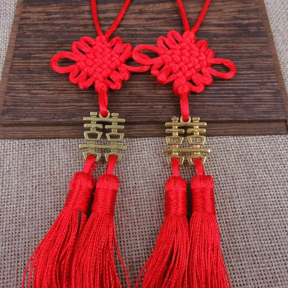 terform Fashion Red Double Happiness Decorations Handmade Creative ...