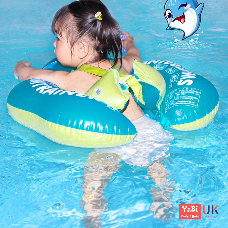 Phao bơi cho bé chống lật ABC chính hãng hỗ trợ trẻ em tập bơi 0-6 tuổi YaBi Sport