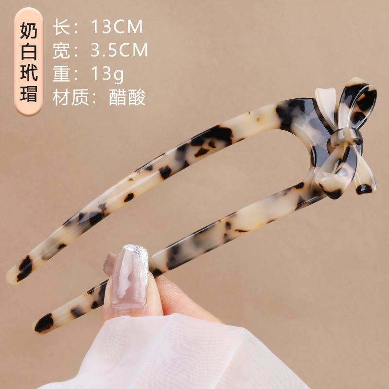 Ghim Cài Tóc, Hình Chữ U, Dây Buộc Tóc Nữ, Kẹp Tóc Càng Cua, Kẹp Tóc, Kiểu Hawksbill, Kiểu Kẹp Tóc, Có Chi Tiết Nơ Women 7