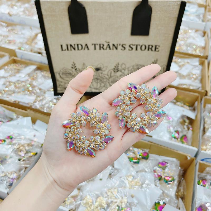 C.H.A.R.M TỔNG HỢP 01 ( Lỗ Lớn ) - 1 CẶP - Linda Trần's Store Women Cao Su Móc Khoá