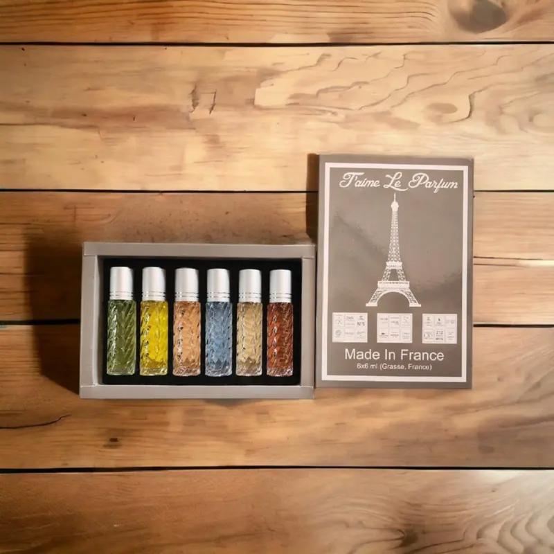 Set Nước Hoa 6 Chai Tháp Dạng Lăn  - "Taime Le Parfum"