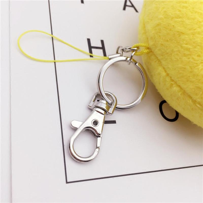 Short Keychain Key Chain Polished Silvery Keyring Split Ring Short Keychain - TikTok ...