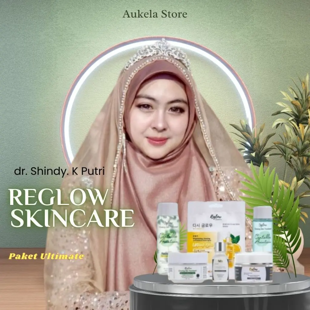 Skincare Reglow dr shindy Paket Ultimate dr. Shindy Putri Wajah Glowing dan Cerah Free Ongkir