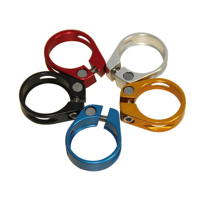 31.8mm/34.9mm Saddle Fixed Bicycle Accessories Seatposts Clamp Quick Release Aluminum Alloy Bike Parts 7
