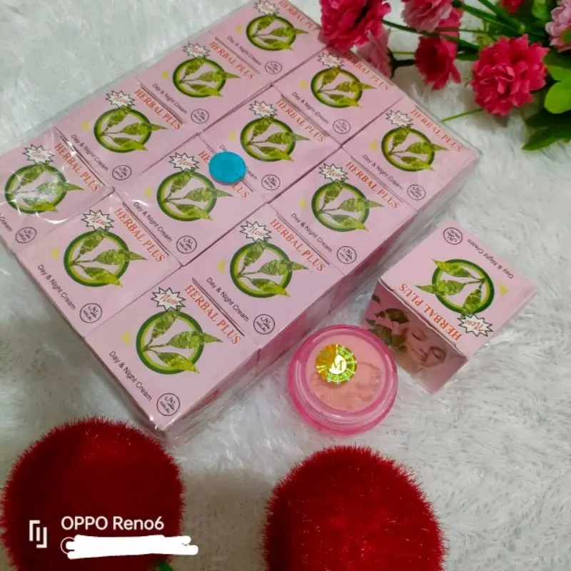 12 PCS CREAM HERBAL PLUS HOLO M ORIGINAL