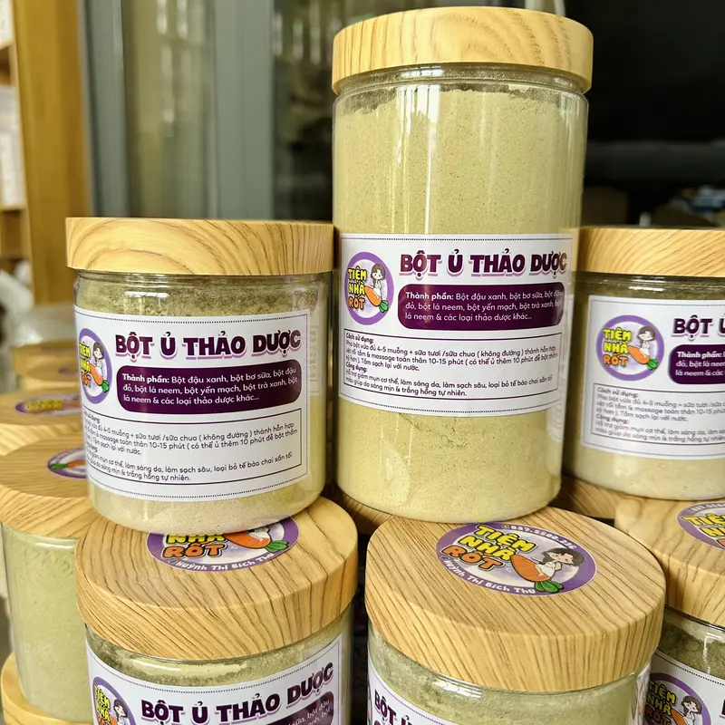 BỘT Ủ TRẮNG THẢO DƯỢC ( Dùng cho MẶT và BODY ) 250gr & 500gr 6