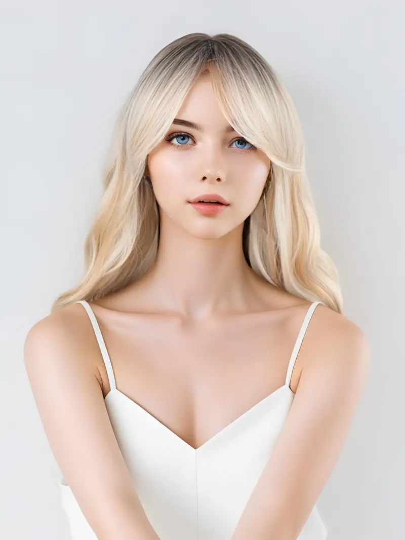 Product Introduction of 24 Inch Long Wavy Wigs for Women, Gorgeous Fluffy Wigs with Bangs, Synthetic Full Machine Wigs for Party, Daily Use 0