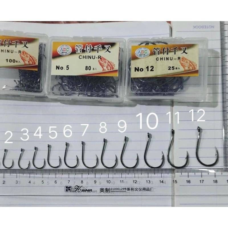 Lưỡi Chinu Câu Cá Cao Cấp - Lưỡi có lỗ Chất Liệu Thé Không Rỉ Fishing