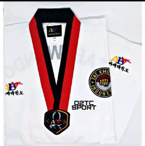 Baju taekwondo dobok AB NEW TAEKWONDO PEMULA