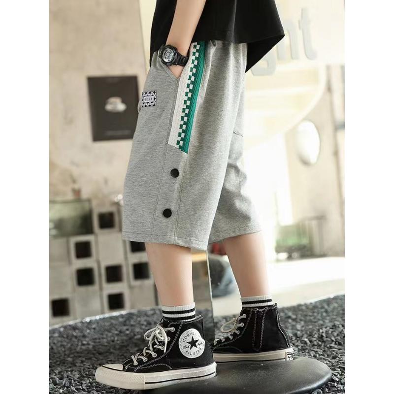 Product Introduction of Boys Shorts For Summer Hot Teen Shorts For Summer Medium And Large Children's Loose Five-point Pants Comfortable Sports 25