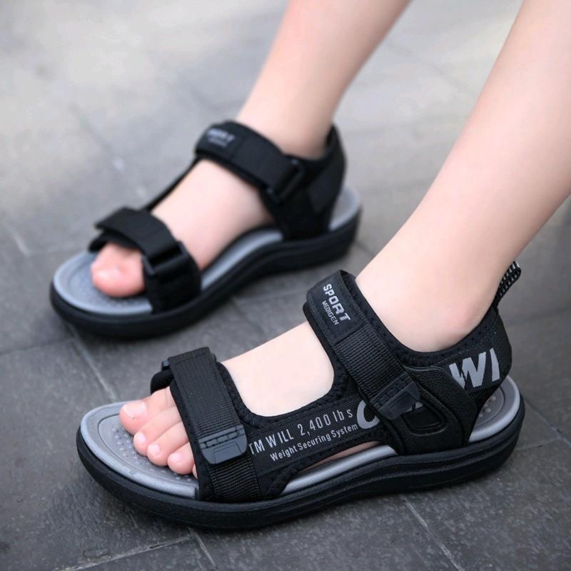  Sandal Bé Trai Dép Quai Hậu Đi Học,Dép Xăng Đan Siêu Nhẹ Sz 28-41 Dép Học Sinh Nam 3-15 Tuổi 
