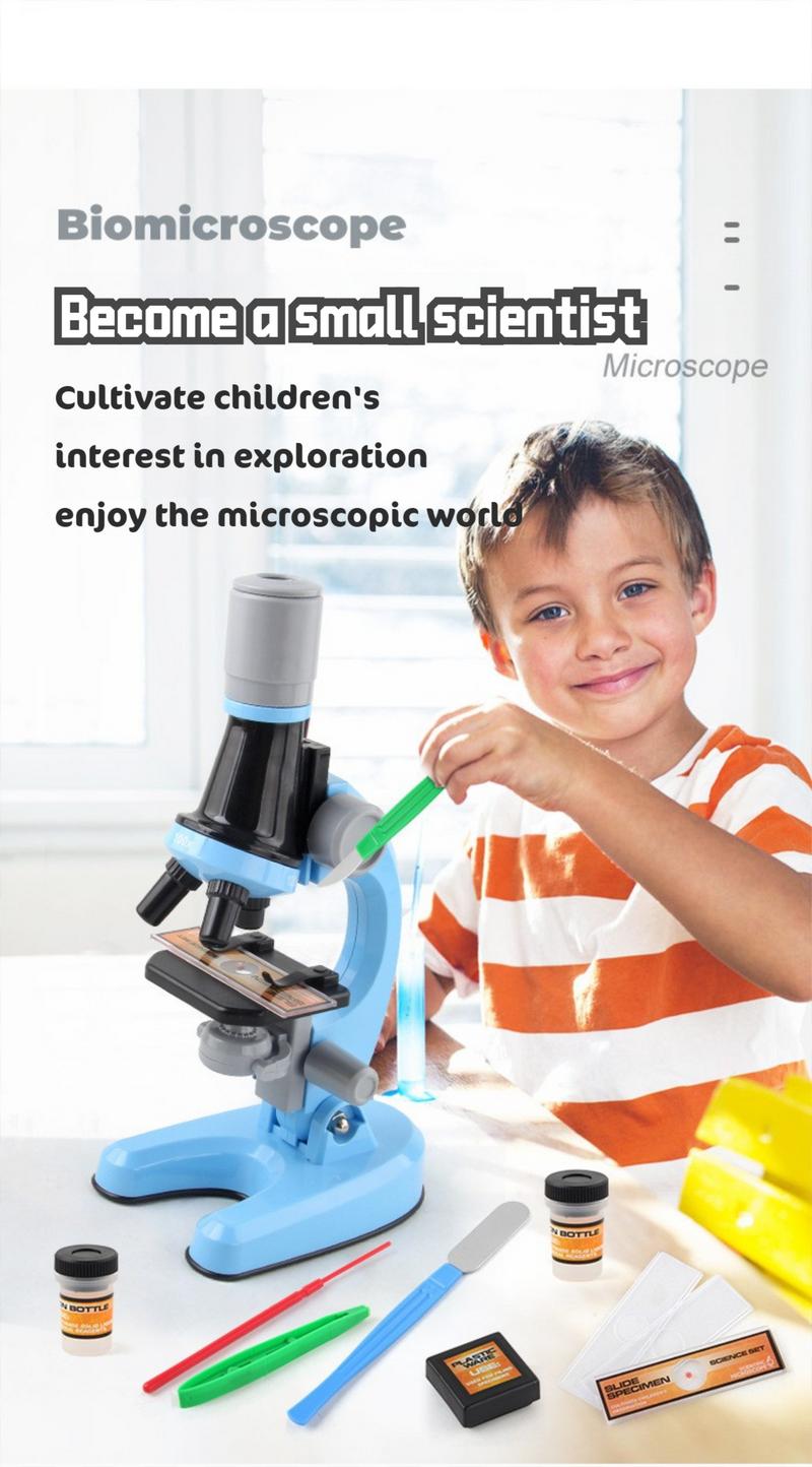 Product Introduction of Kids Microscope Toy for Elementary School Students,Children's Microscope for Science Experiments 2