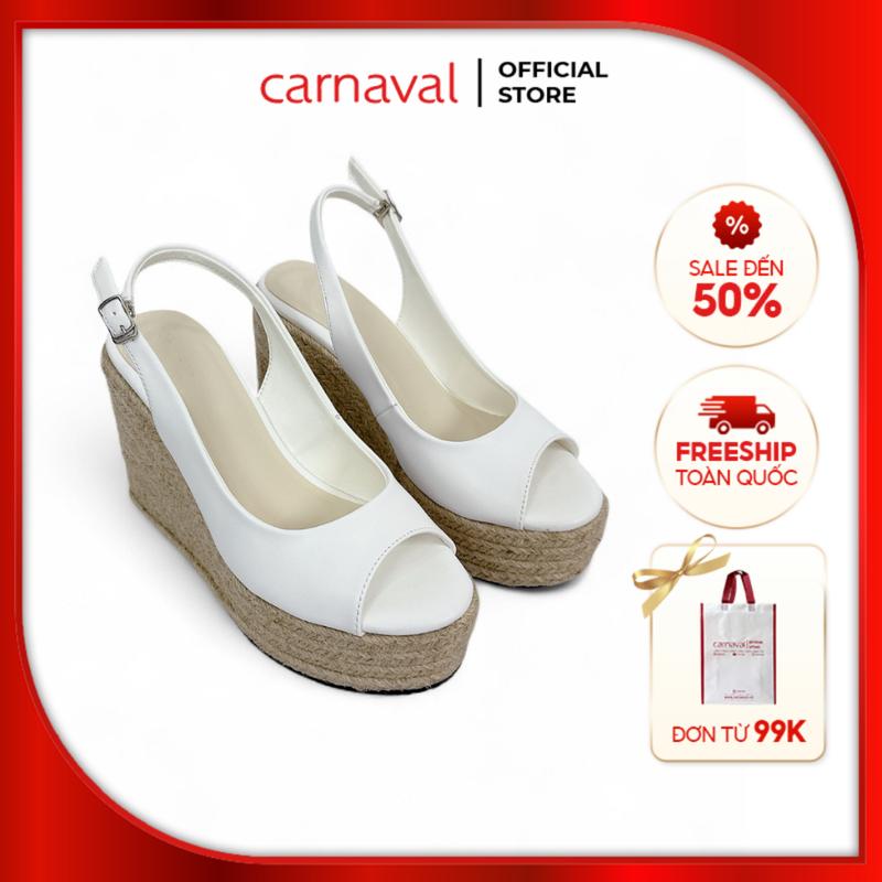  Sandal gót cao 11 phân đế xuồng mũi hở Carnaval siêu cao siêu sang siêu quyến rũ - VS05 