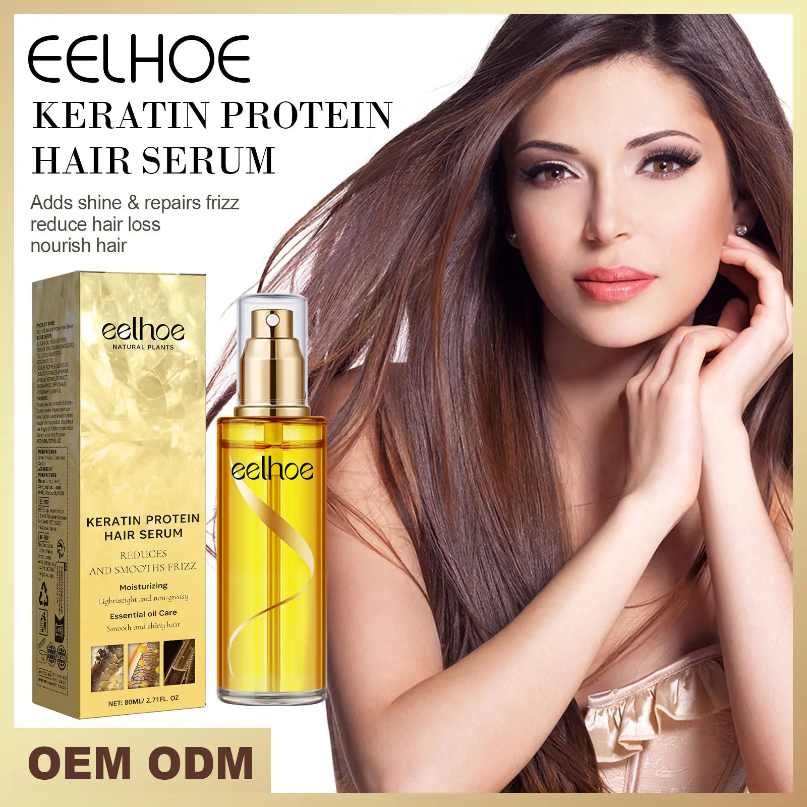 Keratin Hair Conditioner Spray Hair Repair Improve Dry Curly Hair Manic Hair Oil Essence