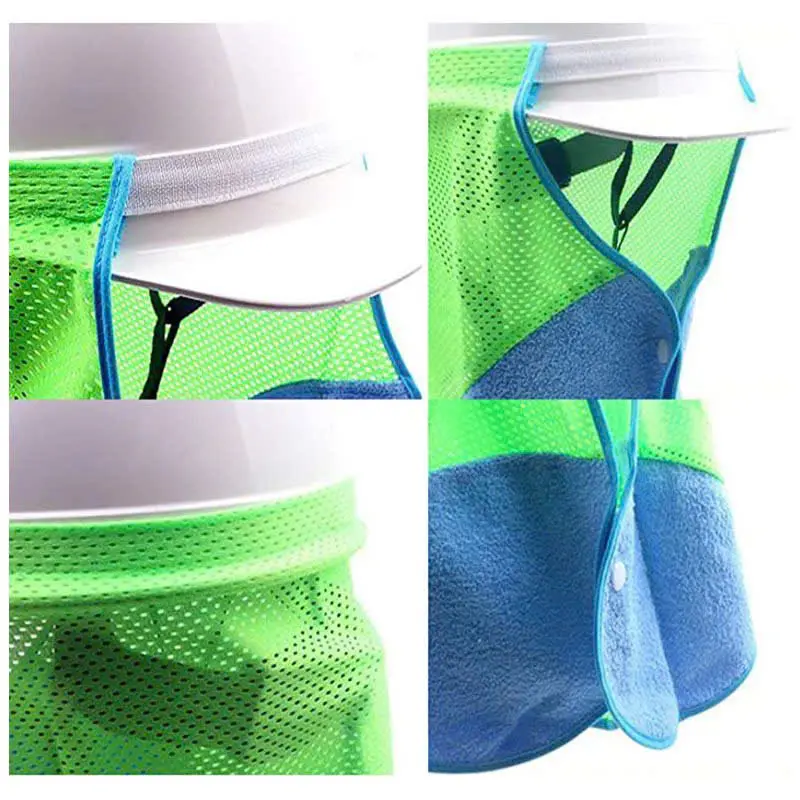 Khăn che nắng lao động GREEN SAFETY thoáng khí, thấm hút mồ hôi tốt - Che Mặt  Nhung Phụ Kiện Women 1