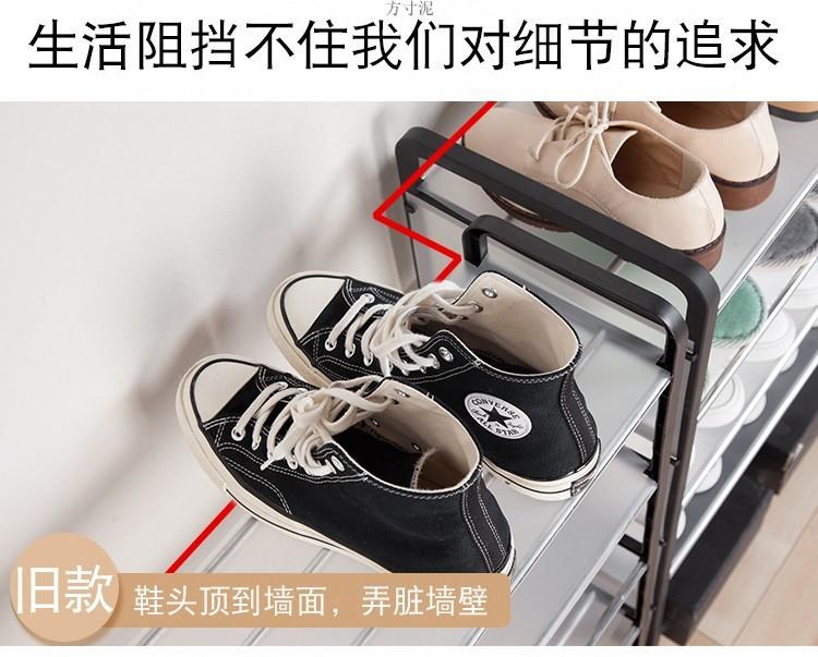 Product Introduction of Xiaohongshu Shoe Rack Simple Multi-Layer Functional Assembly Folding Shoe Cabinet Home Dormitory Dustproof Multi-Functional Storage Shelf Factory 6