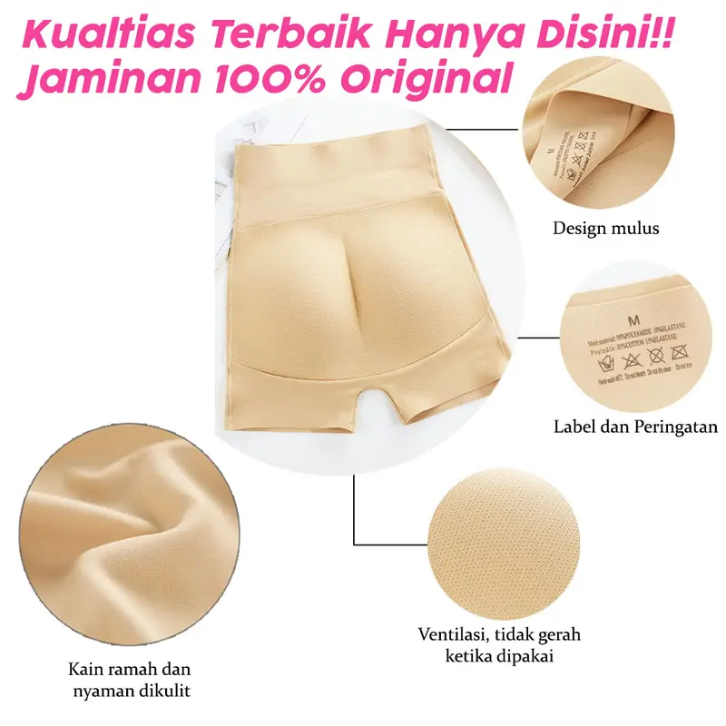 Ravada | Celana Busa Pantat Pembesar Pantat Butt Lifter Panties Wanita Boxer 2