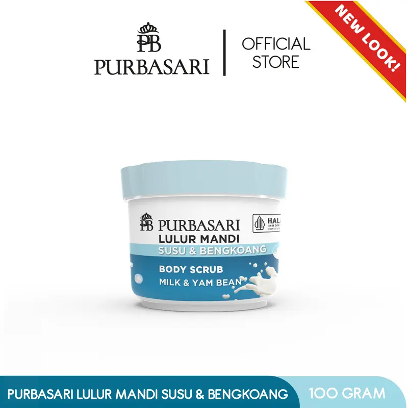 Purbasari Lulur Mandi 100gr / Pencerah / Hidrasi / Body Scrub 7