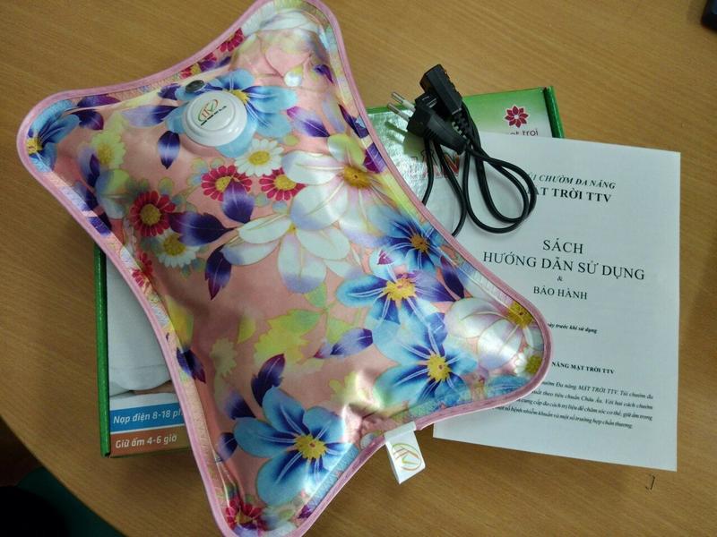 TÚI CHƯỜM ĐIỆN NÓNG LẠNH ĐA NĂNG MẶT TRỜI