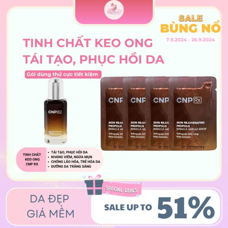 【Sản phẩm bán chạy】 【Mới 2026】 Tinh chất keo ong CNP Rx tái tạo, phục hồi trẻ…