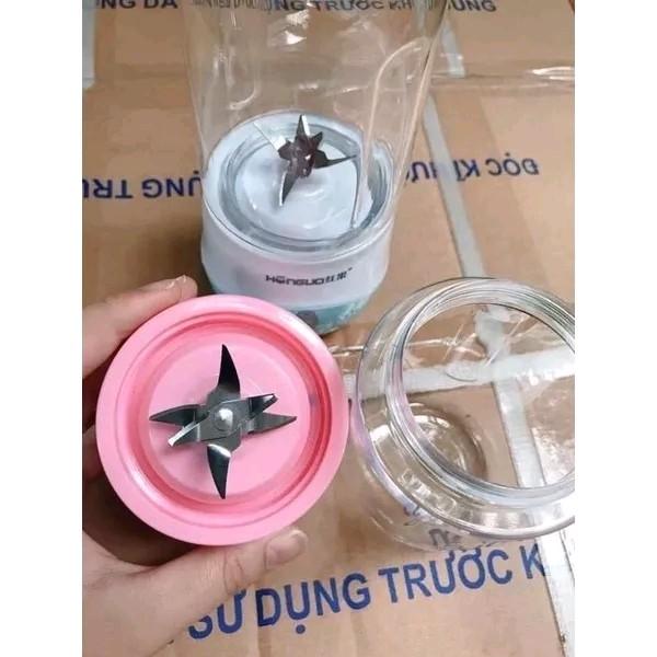 Máy xay sinh tố cầm tay mini sạc pin 1