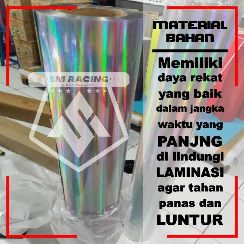 AD STIKER Decal Crf Merah Putih Super Glossy Full Body Keren Bebas Design Sticker Crf 150 L Terbaru Kendaraan Motor 6