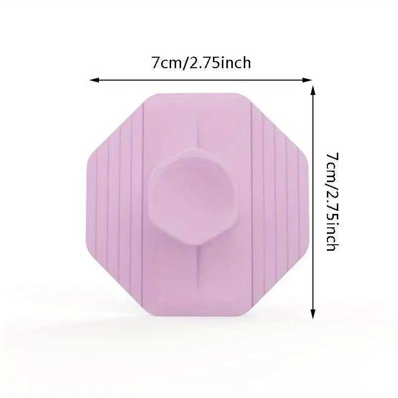 Bàn Chải Rửa Mặt Silicon Mềm, [KK Face], Để Loại Bỏ Mụn Đầu Đen, Thích Hợp Để Trang Điểm Và Tóc, Làm Sạch Lỗ Chân Lông, Mát Xa Và Làm Sạch Da Mặt, 1 Cái 8