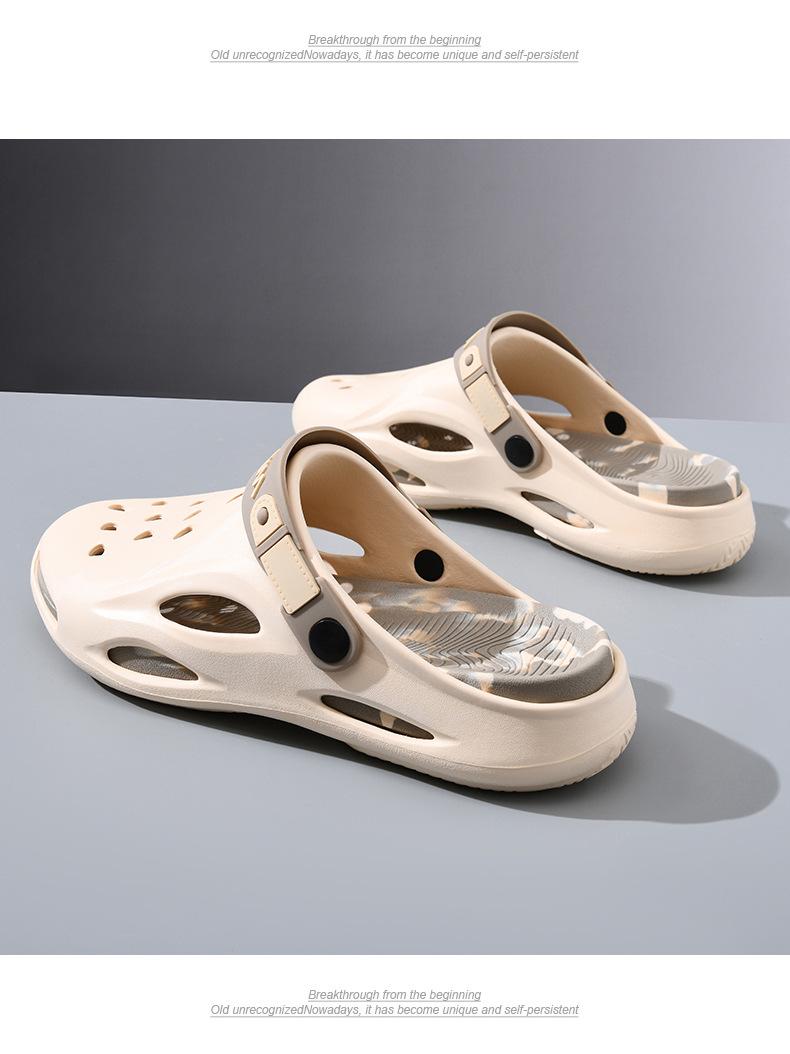 Product Introduction of Giày Coros, Hàng Mới Về Nam, Chống Trượt, Chống Mùi Chân, Đế Dày, Dép Tăng Chiều Cao, Có Thể Đeo Mùa Hè Ngoài Trời, Dép Cao Cấp Không Mài Mòn Đồng 4