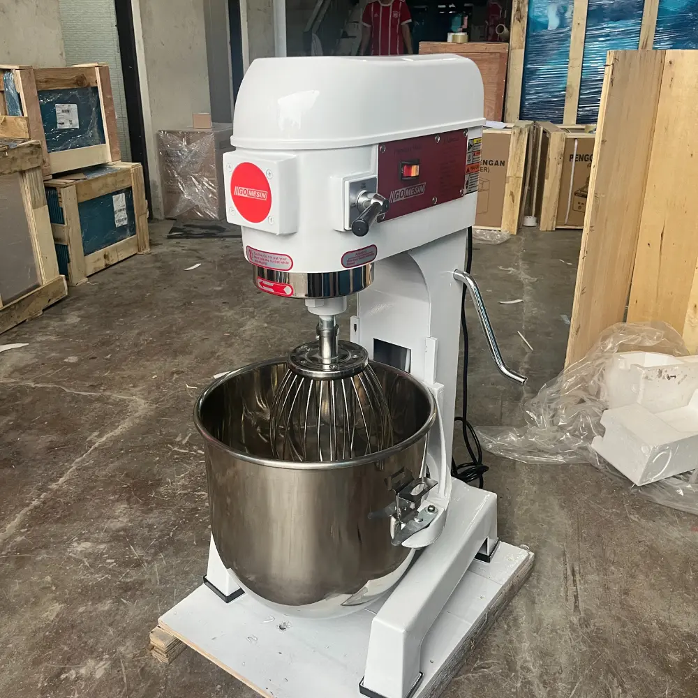 Mixer Roti Planetary Planetary Mixer Gomesin Gm-B30 Mixer Adonan Roti Kue Telur 30 Liter ...