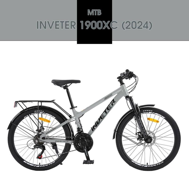  Xe đạp địa hình MTB Inveter 1900xc  24-26 inch  Khung Nhôm tặng chắn bùn + baga + giá đỡ + bình + đèn pin và dụng cụ lắp Sports Fixed Gear 