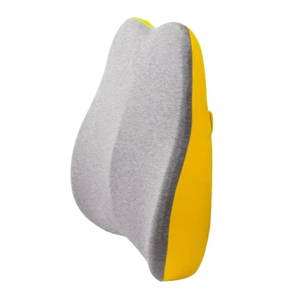 Lumbar Support Pillow for Chair - Memory Foam Back Support Cushion, Ergonomic Orthopedic Backrest Relief Lower Back Pain for Car Seat, Office Chair