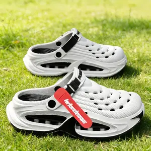 MPH  Sandal Pria Wanita Slip On EVA Tebal Anti Slip Nyaman Gaya Futuristik Ringan Empuk Ukuran 38-43 Multifungsi Modern