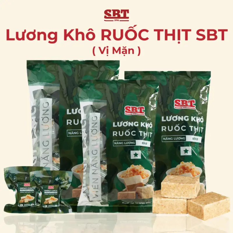 Lương Khô Chà Bông Thơm Ngon Ăn Vặt Làm Quà Tặng Phong Cách Quân Đội 2