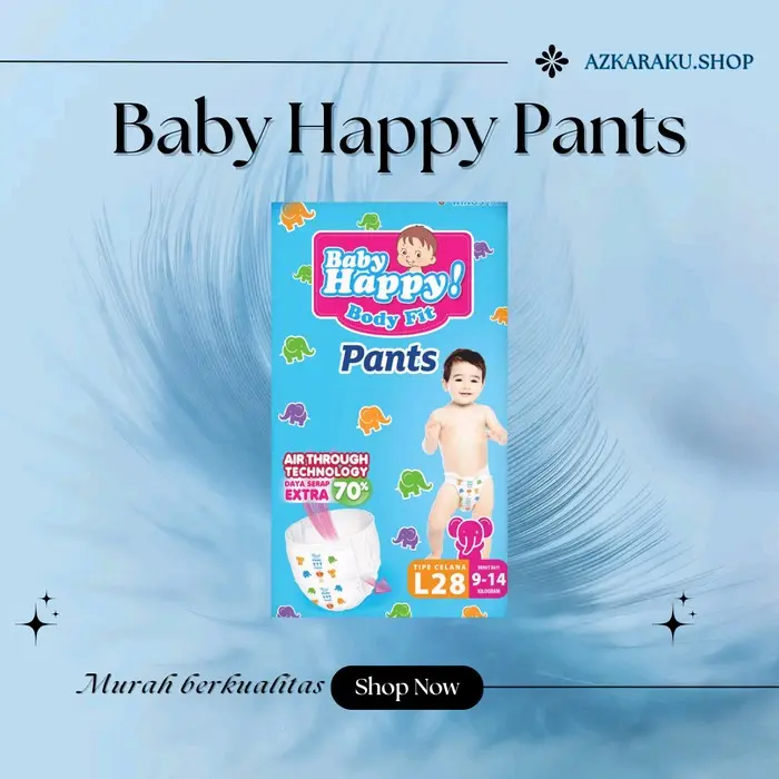Promo 4 Ball Baby Happy Size(S38+2,M32,L28,XL26,XXL4,M20,L20,XL20,XXL18) Bayi Diaper Popok 3