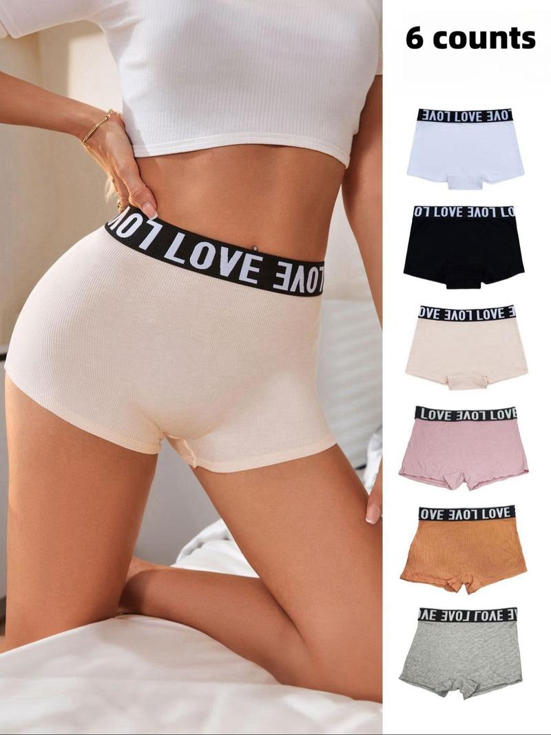 Product Introduction of Women's Solid Color Boyshorts, Breathable Comfortable Panty for Daily Wear, Women's Underwear for All Seasons 1