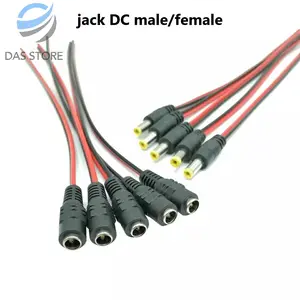 Jack dc Kabel male cctv / Kabel dc female cctv adaptor dc male original Jack adaptor power LED strip supply lampu hias pompa