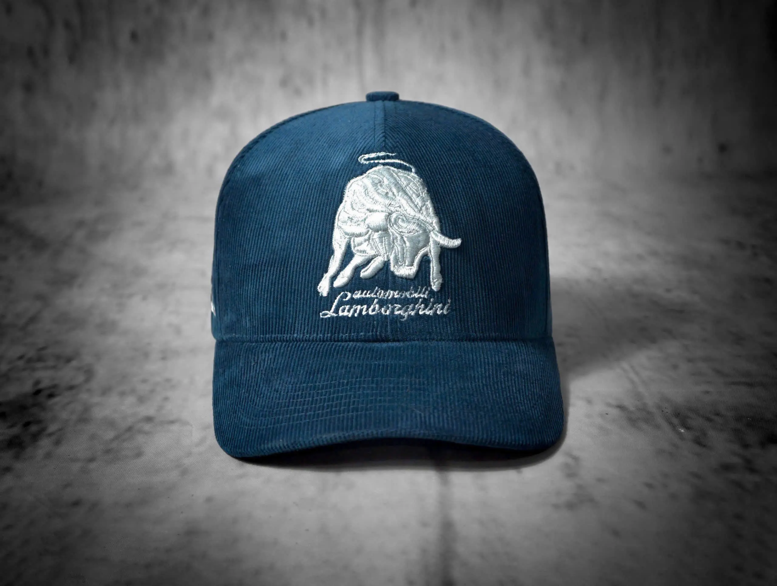 Mũ Lưỡi Trai Lamboghini XANH Logo Bản To M109