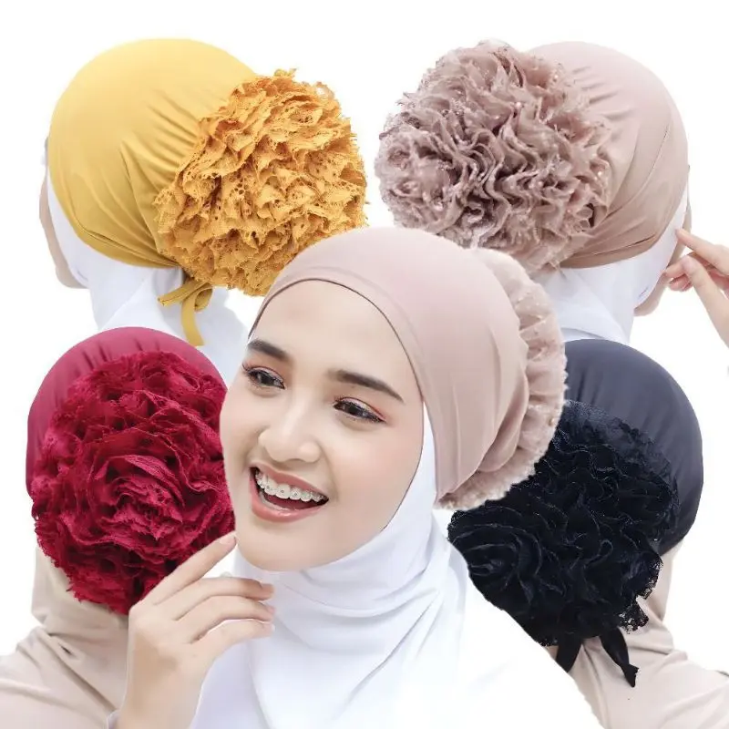 Sanggul Turki, Kualiti Premium, Sesuai untuk Kanak-kanak, Sanggul Tudung Renda Che Ta
