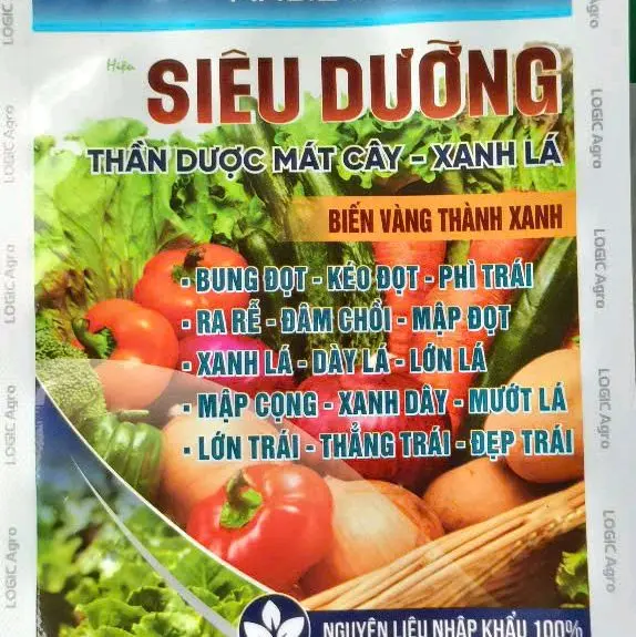 Phân Bón Lá SIÊU DƯỠNG 100gr BIẾN VÀNG THÀNH XANH [CHÍNH HÃNG]