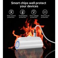 Gambar Choetech 3000mAh mini powerbank ( with magnetic replaceable interface) White White - Hitam dari Choetech Indonesia Store Kota Tangerang 5 Tokopedia