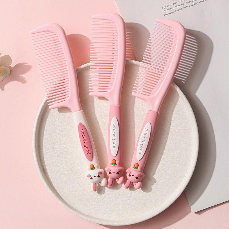 High looks hair comb, portable comb, cute ladies' long hair, home use girls, children's straight hair, straight hair, ponytail comb 7