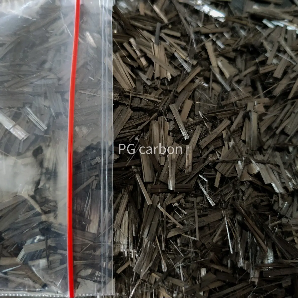 SERAT CARBON CHOPPED 12K PANJANG 1.5CM bahan untuk carbon forged
