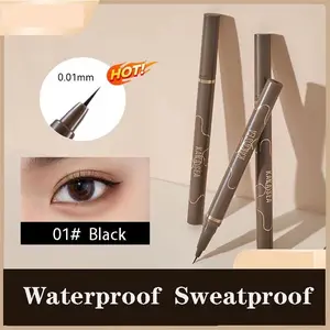 cod&ready MINT Eyeliner Pena Slim Ulat Sutra Berbaring Cair Tahan Air Cepat kering Eyeliner Riasan Mata Tanpa Eyebrow Eyelash Pen Liquid Eyeliner Microblading 4D Pen Untuk Menggambar Alis INDAHPUTRIMALL