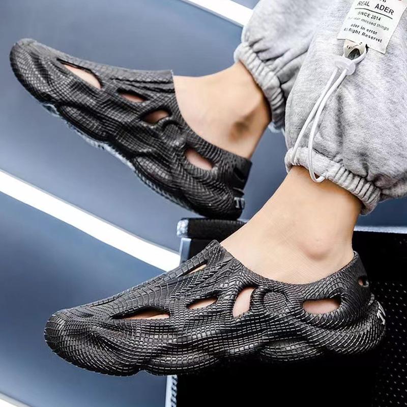 Giày lười nam nhựa thể thao siêu nhẹ êm chân lỗ thoáng khí đi biển đi mưa chống nước thoải mái siêu bền A55 V376