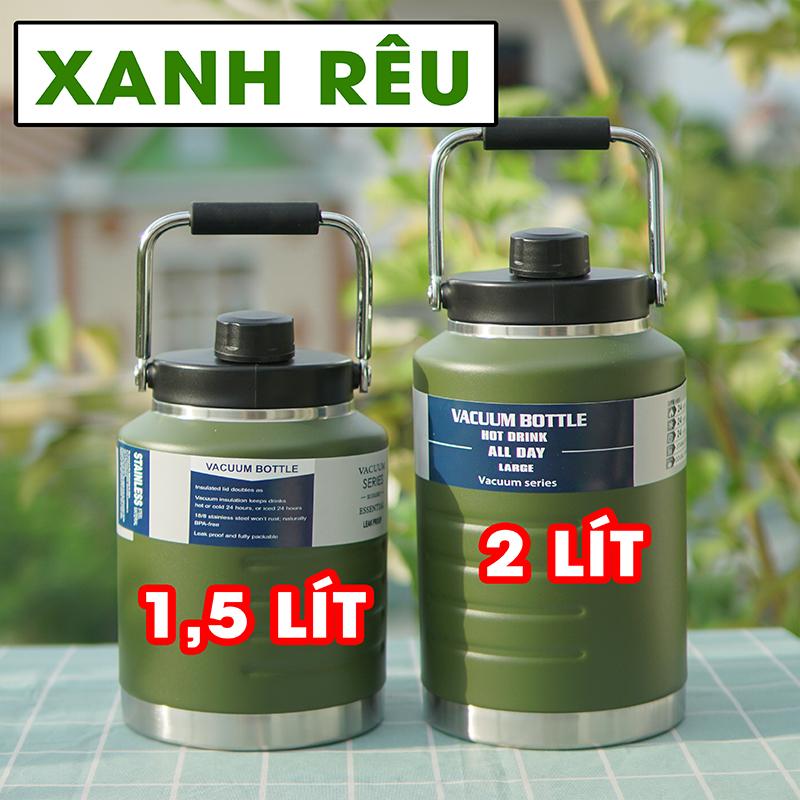 Bình Giữ Nhiệt INOX 304 2000ml/1500ml - Giữ Nhiệt Lâu