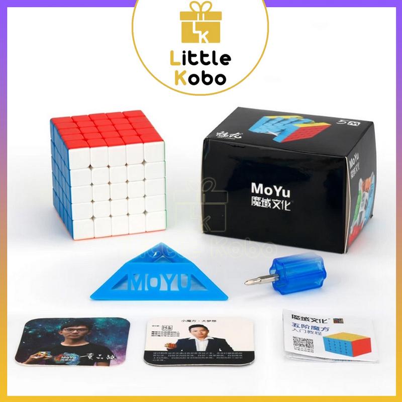  Rubik 5x5 MoYu MeiLong 5M M Series MoYu M MeiLong M Rubic 5 Tầng Nam Châm Stickerless Toy 