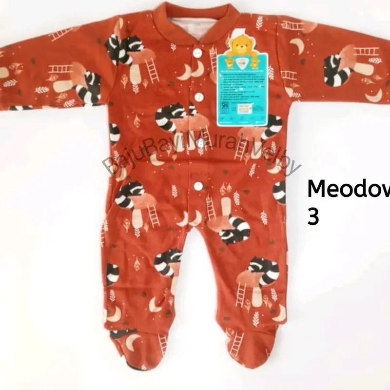 Libby Baju Bayi Jumprr Tutup Kaki Size Newborn 0-3 Bulan Baru lahir 0